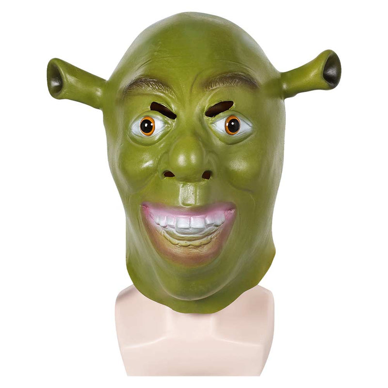 mask Mask Cosplay Latex Masks Helmet Masquerade Halloween Party Costume Props costume Shrek