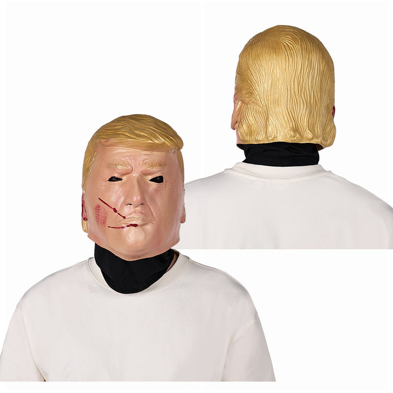 mask Trump Mask Cosplay Latex Masks Helmet Masquerade Halloween Party Costume Props cos party