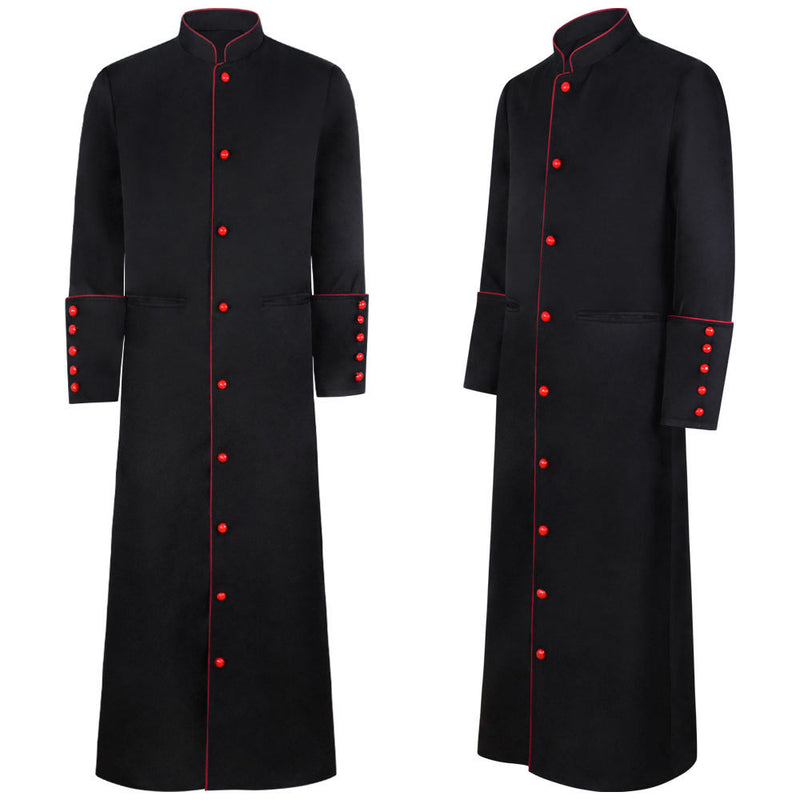 Medieval Halloween Christian Friar Priest Coat Cosplay Costumes Halloween Carnival Suit