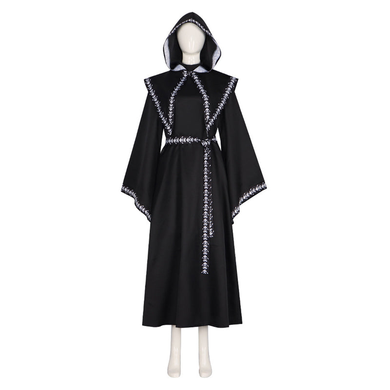 Medieval Retro Priest Cosplay Costume Outfits Halloween Carnival Party Disguise Suit