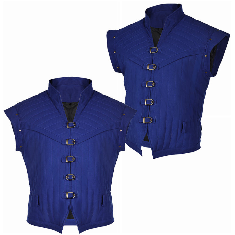 Medieval style Tangled Cosplay Costume Outfits Halloween Carnival Suit Flynn Rider waistcoat