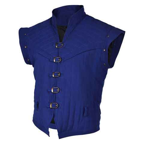 Medieval style Tangled Cosplay Costume Outfits Halloween Carnival Suit Flynn Rider waistcoat