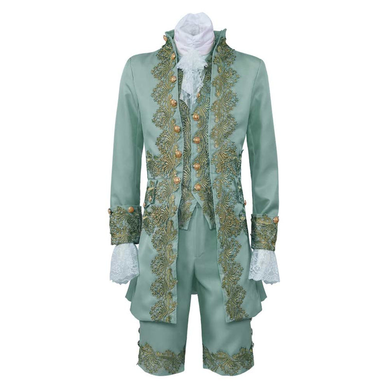 Men Retro Victorian Palace Prince Cosplay Costume Outfit Halloween Disguise Performance Clothes 