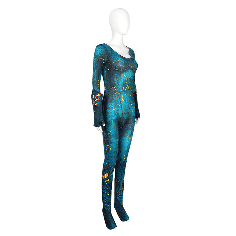 Mera Cosplay Costume Outfits Halloween Carnival Party Suit