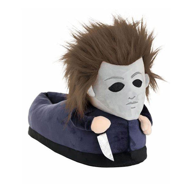 Michael Myers Cosplay  Shoes Hoome Warm Plush Sliper Halloween Carnival Costume Accessories  Gifts