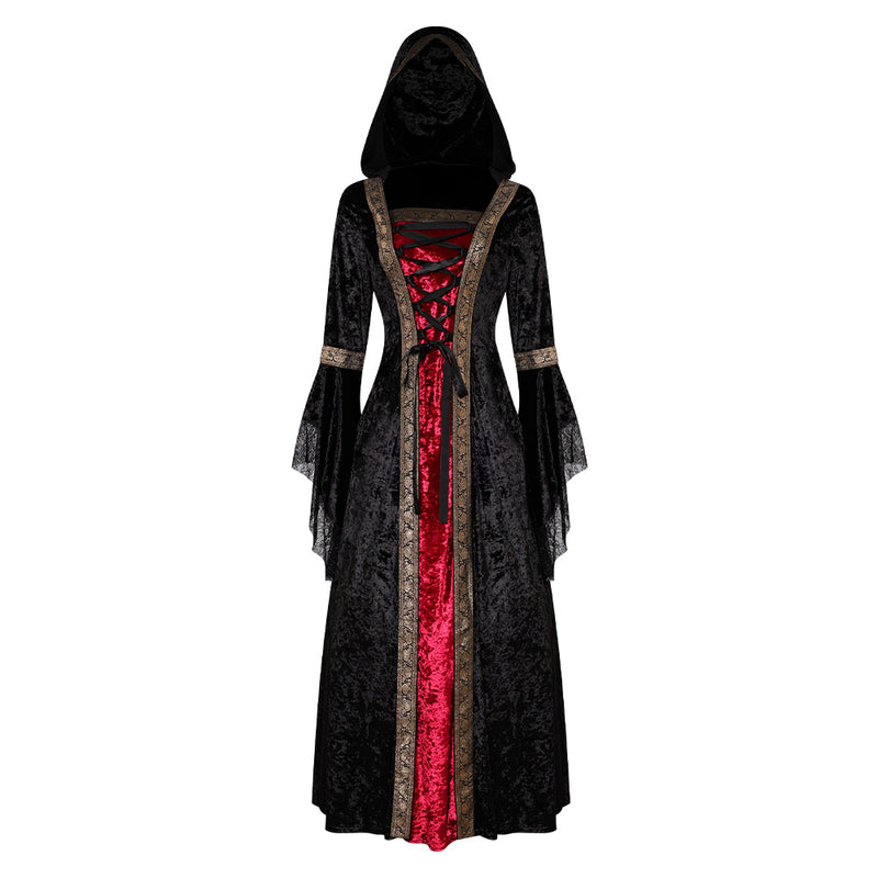 Middle ages Cosplay Costume Outfits Halloween Carnival Suit women dress