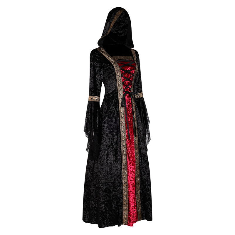 Middle ages Cosplay Costume Outfits Halloween Carnival Suit women dress