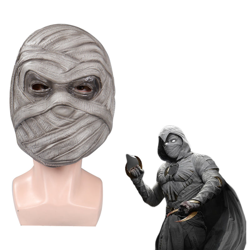 Moon Knight Marc Specto Mask Cosplay Latex Masks Helmet Masquerade Halloween Party Costume Props