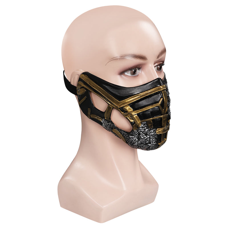 Mortal Kombat -Scorpion  Mask Cosplay Latex Masks Helmet Masquerade Halloween Party Costume Props