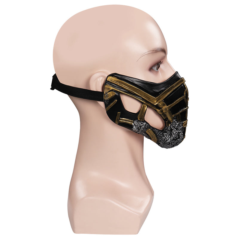 Mortal Kombat -Scorpion  Mask Cosplay Latex Masks Helmet Masquerade Halloween Party Costume Props