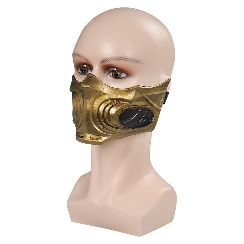 VeeGet Mortal Kombat Scorpion Masks Latex Masquerade Carnival Halloween Costume Props