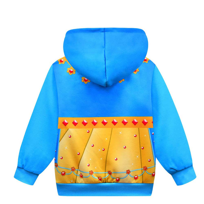 VeeGet Movie Kids Hoodies Printed Hooded Padded Sweatshirt Casual Streetwear Zip Up Hoodie BoysKidsCostume