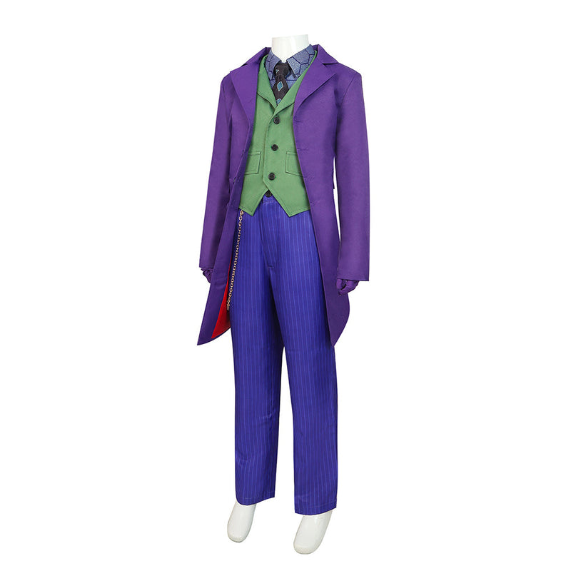 SeeCospaly Movie The Dark Knight Joker Kids Boys Purple Costumes for Carnival Halloween Cosplay Costume