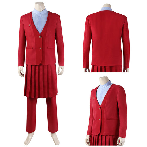 Movie The Hunger Games: The Ballad of Songbirds and Snakes Coriolanus Snow Red Outfits Party Carnival Halloween Cosplay Costume