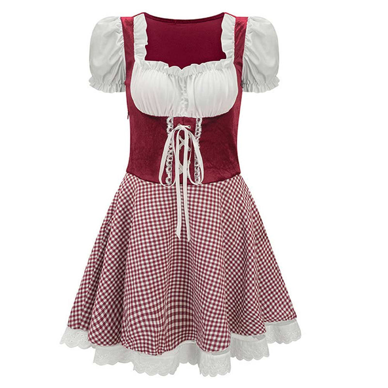 Munich Beer Festival German Bavarian  Cosplay Costume Outfits Halloween Carnival Suit