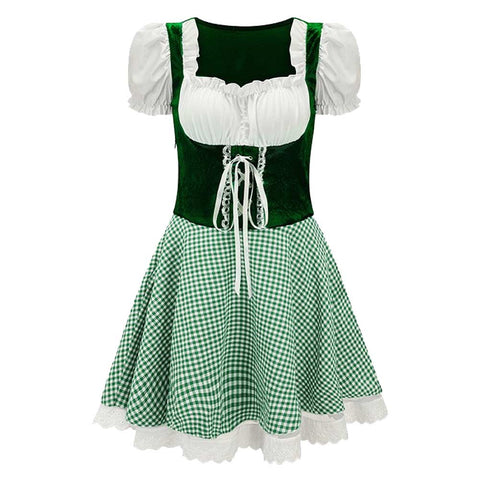 Munich Beer Festival German Bavarian  Cosplay Costume Outfits Halloween Carnival Suit