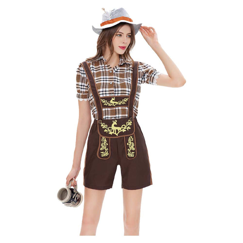 Munich Beer Festival German Bavarian CostumeCosplay Costume Outfits Halloween Carnival Suit