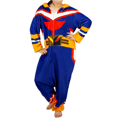 My Hero Academia All·Might Cosplay Pajama Adult Unisex Onesie  Sleepwear Pyjamas