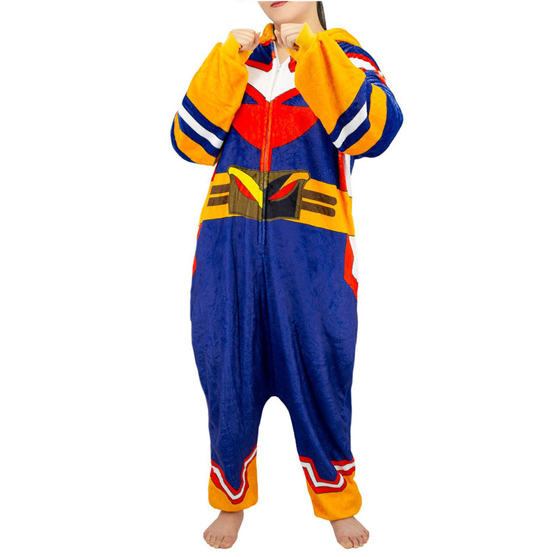 My Hero Academia All·Might Cosplay Pajama Adult Unisex Onesie  Sleepwear Pyjamas