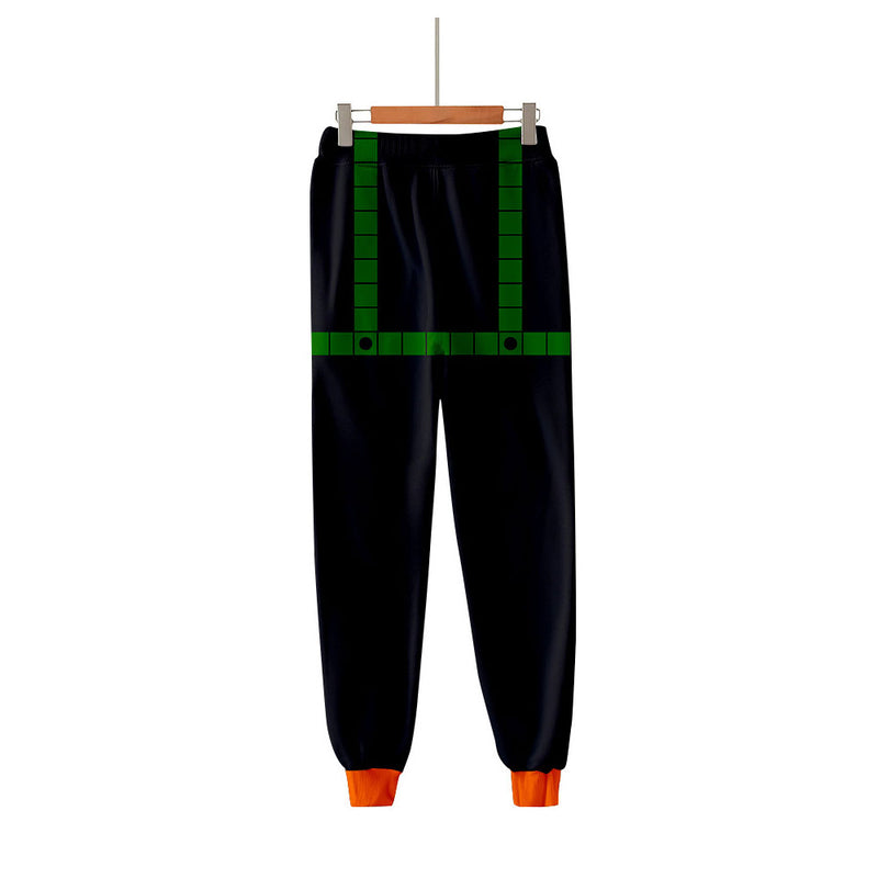 My Hero Academia Bakugou Katsuki Cosplay Hoodie Pants Kids Children Casual 3D Printed Hooded Sweatshirt Sweatpants