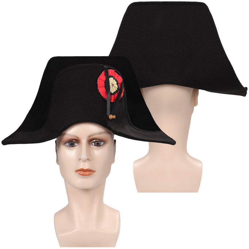 Napoleon France Captain Hat Cap Halloween Carnival Accessories