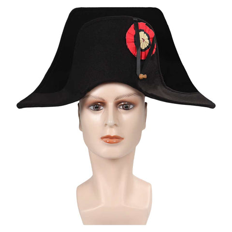 Napoleon France Captain Hat Cap Halloween Carnival Accessories