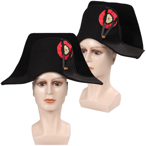 Napoleon France Captain Hat Cap Halloween Carnival Accessories