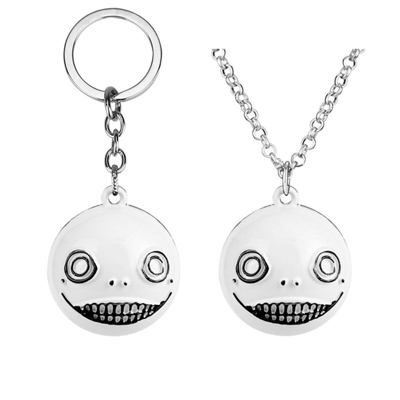 NieR Automata Keychain Pendant Robot 2B Emil No2 Type B Keychain Men Women Keyring Gift