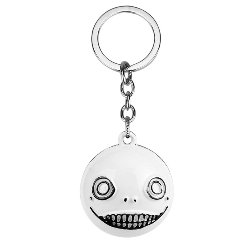 NieR Automata Keychain Pendant Robot 2B Emil No2 Type B Keychain Men Women Keyring Gift