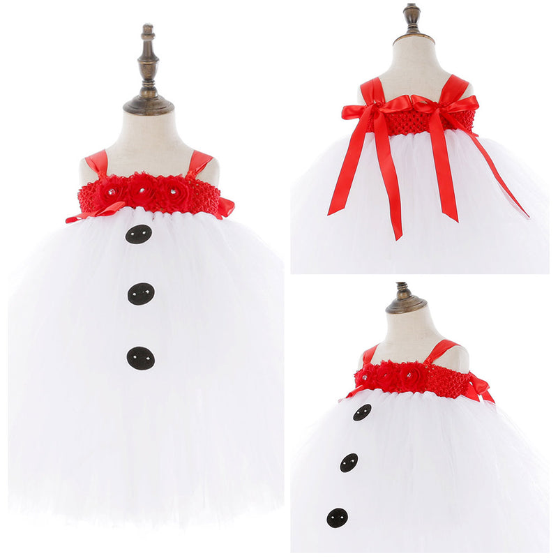 Olaf Snowman Christmas Cosplay Costume Dress Hat Scarf Outfits Halloween Carnival Suit