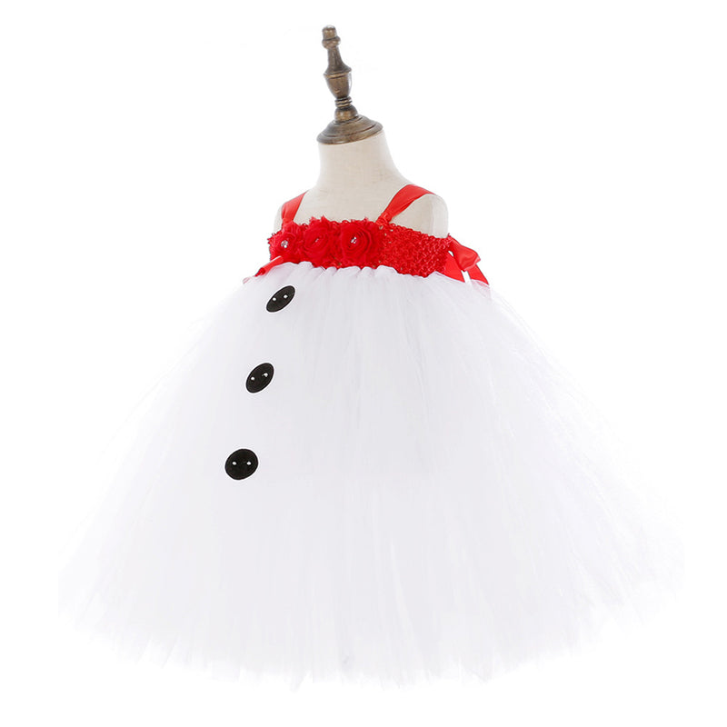 Olaf Snowman Christmas Cosplay Costume Dress Hat Scarf Outfits Halloween Carnival Suit