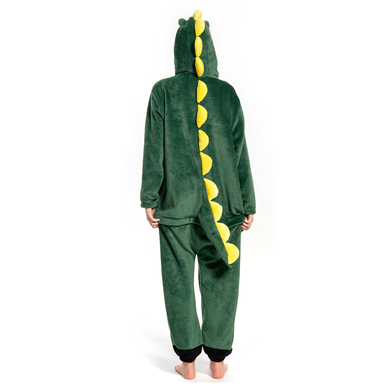 OLAOLA Adult Animal Onesie, Adult Unisex Crocodile Onesies, Plush Cosplay Pajamas, One Piece Sleepwe