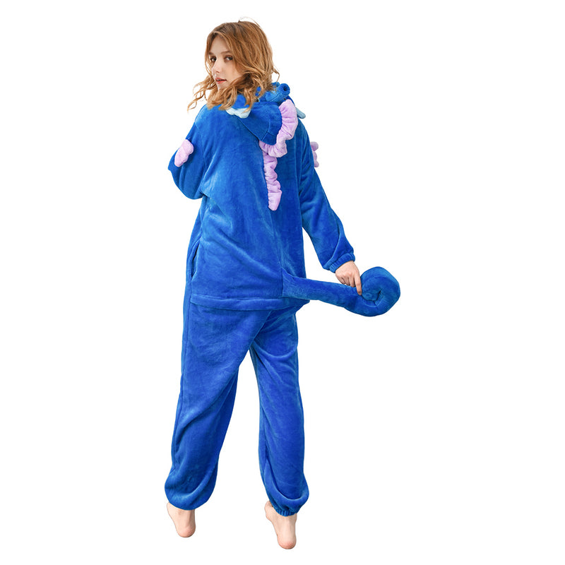 OLAOLA Adult Animal Onesie, Unisex Seahorses Onesies, Plush Cosplay Pajamas, One Piece Sleepwear Cos