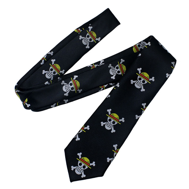 One Piece The straw hat Pirates Cosplay Necktie Halloween Carnival Party Disguise Costume Accessories