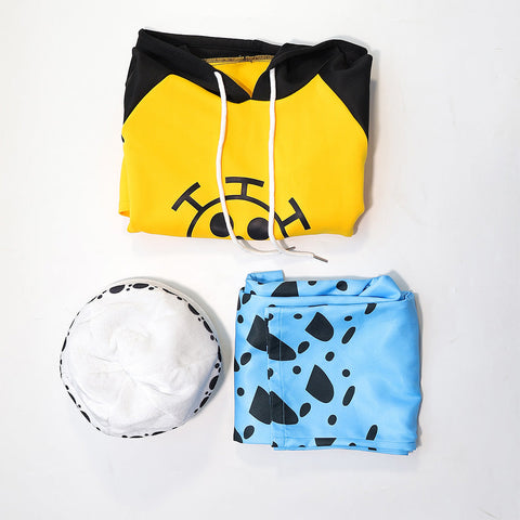 One Piece Trafalgar D. Water Law Outfits Halloween Carnival Party Cosplay Costume