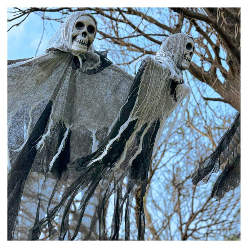 outdoor scene decoration Halloween Carnival Costume Accessories Ghost Skull courtyard decoration light string