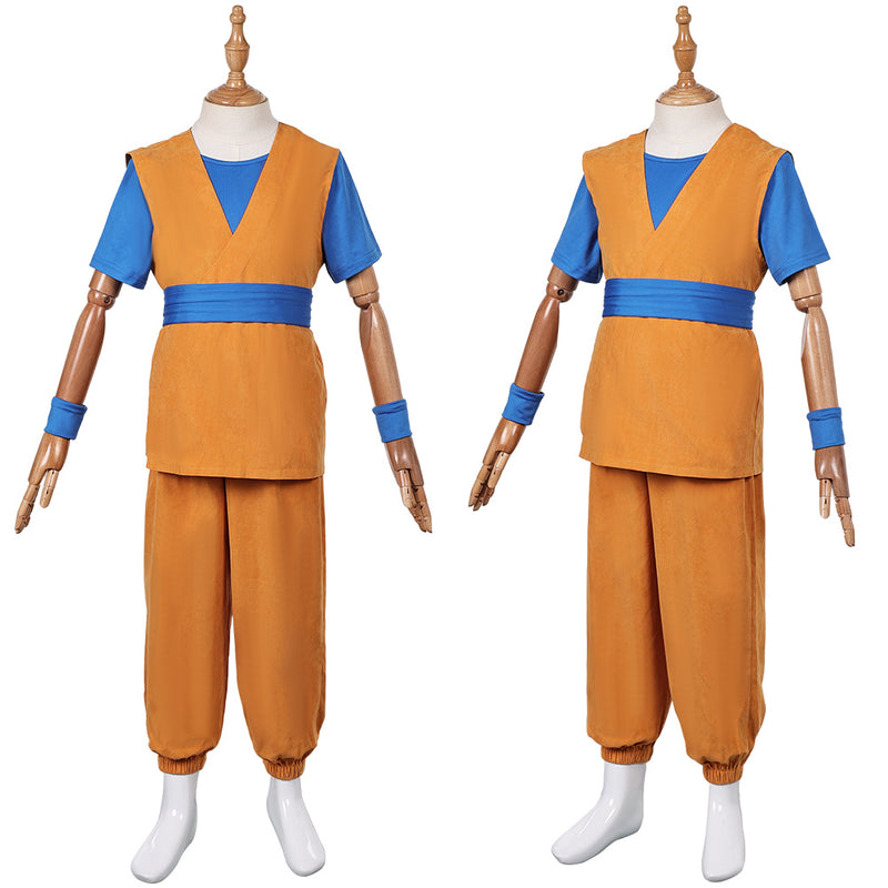 Outfit Suit Uniform Dress Son Goku Cosplay Costume Outfits Halloween Carnival Suit