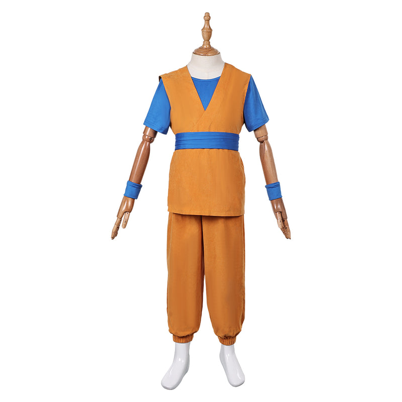 Outfit Suit Uniform Dress Son Goku Cosplay Costume Outfits Halloween Carnival Suit