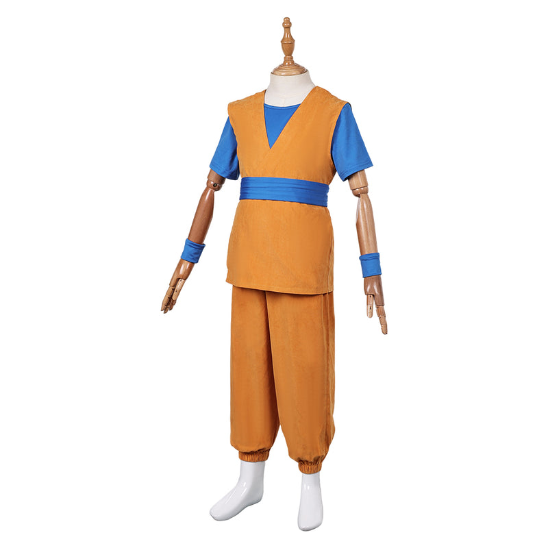 Outfit Suit Uniform Dress Son Goku Cosplay Costume Outfits Halloween Carnival Suit