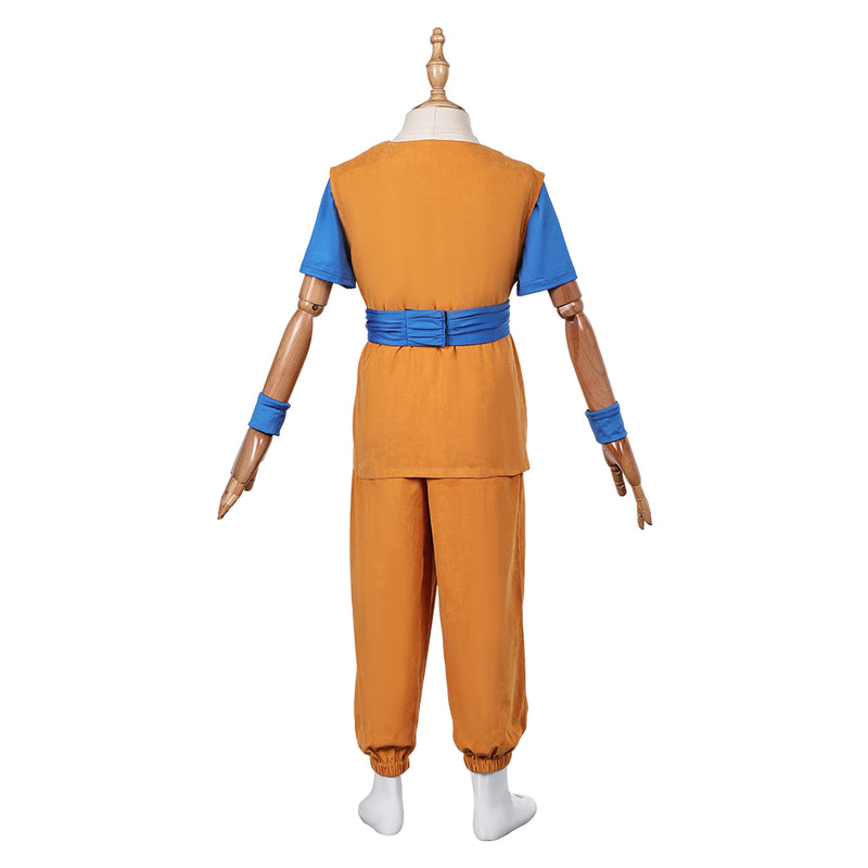 Outfit Suit Uniform Dress Son Goku Cosplay Costume Outfits Halloween Carnival Suit