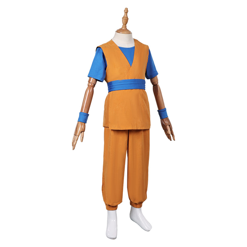 Outfit Suit Uniform Dress Son Goku Cosplay Costume Outfits Halloween Carnival Suit