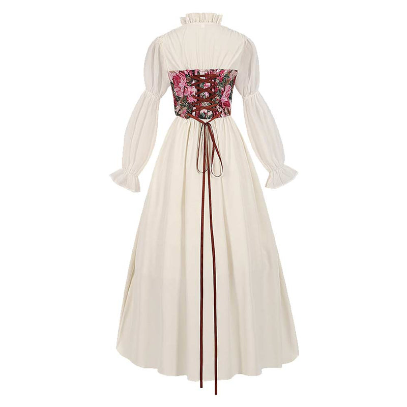 Palace style medieval retro dress Cosplay Costume Outfits Halloween Carnival Suit