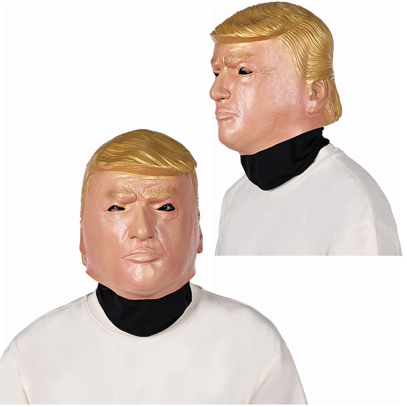 party mask cos Trump Mask Cosplay Latex Masks Helmet Masquerade Halloween Party Costume Props