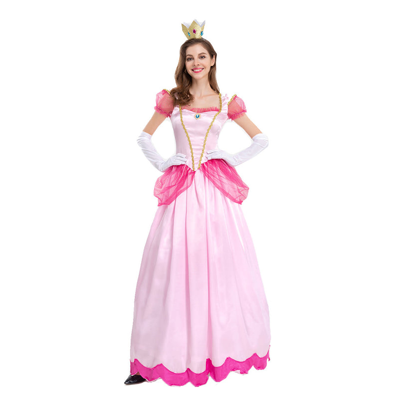 Peach Cosplay Costume Dress Outfits Halloween Carnival Party Suit