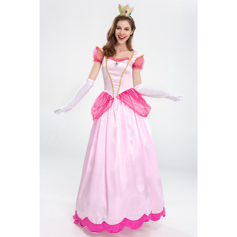 Peach Cosplay Costume Dress Outfits Halloween Carnival Party Suit