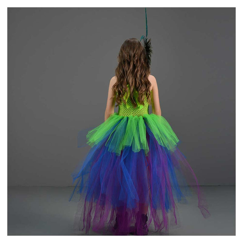 peacock Cosplay Costume Outfits Halloween Carnival Suit