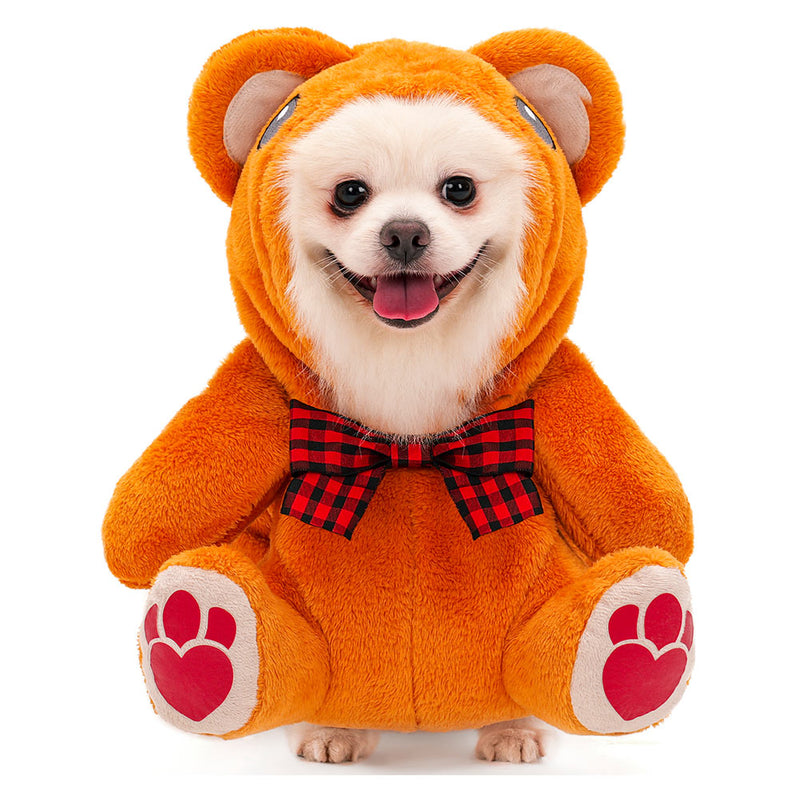 pet costume Toy Bear 2023Halloween Pet Dog Clothing Bear Cosplay Costume Outfits Halloween Carnival Party Suit