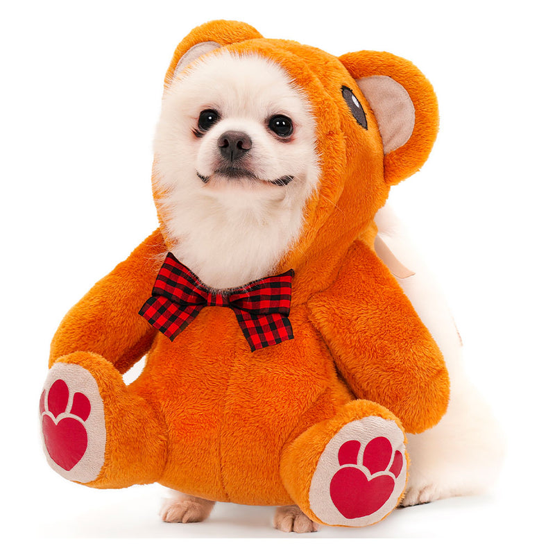 pet costume Toy Bear 2023Halloween Pet Dog Clothing Bear Cosplay Costume Outfits Halloween Carnival Party Suit