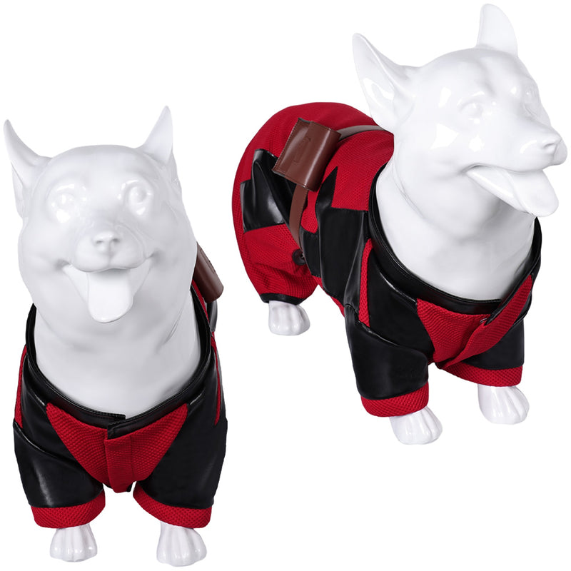 pet Deadpool Cosplay Costume Outfits Halloween Carnival Suit dog