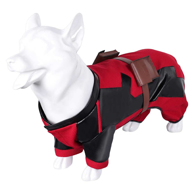 pet Deadpool Cosplay Costume Outfits Halloween Carnival Suit dog